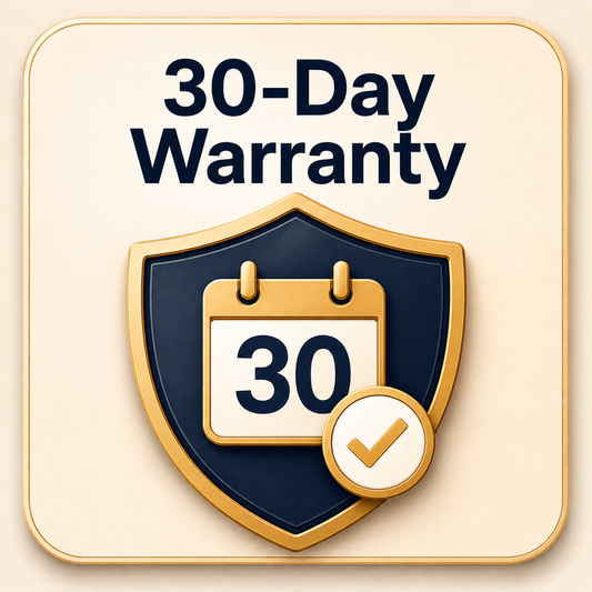 +30-Day Warranty